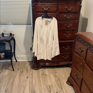 Chic Cream Women's designer dress